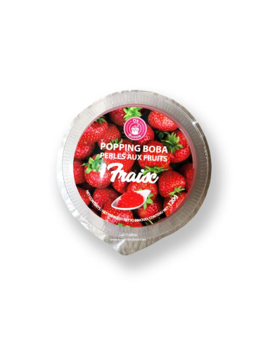 PERLE FRAISE BUBBLE TEA O'S BUBBLE 120G