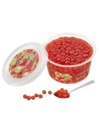PERLE FRAISE BUBBLE TEA O'S BUBBLE 450G