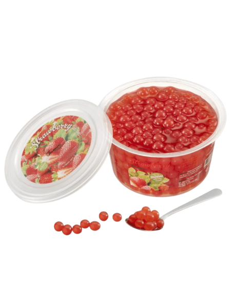 PERLE FRAISE BUBBLE TEA O'S BUBBLE 450G