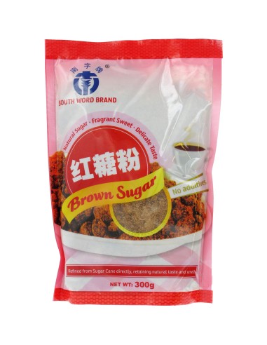 SUCRE BRUN SOUTH WORD 300G*24/CT