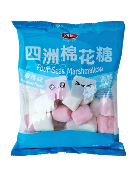 MARSHMALLOW ORIGINALetSTRABERRY FS 150G*24/CT