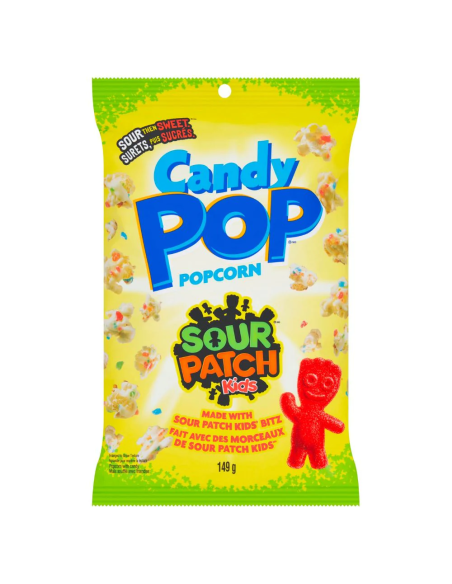 POPCORN SOUR PATCH CANDY POP 149G
