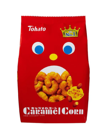 POPCORN CARAMEL TOHATO 80G