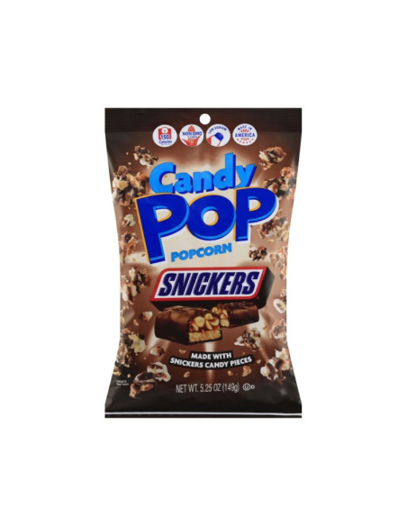 POPCORN SNICKERS CANDY POP 149G