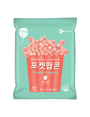POPCORN POCKET FRAISE IT'S WELL 25G