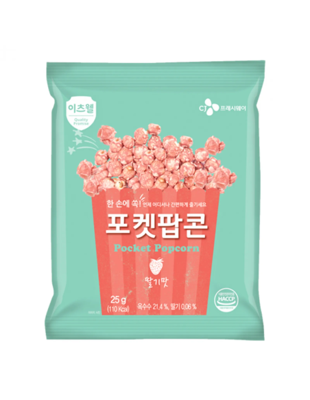 POPCORN POCKET FRAISE IT'S WELL 25G