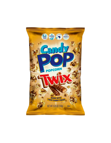 POPCORN TWIX CANDY POP 149G