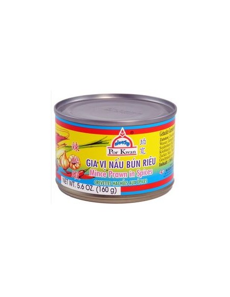 CREVETTE HACHE AUX EPICES- TOM BUN RIEU 160G