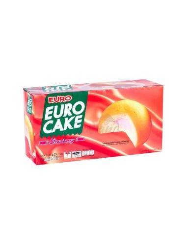 CUSTARD FRAISE EURO CAKE 204G
