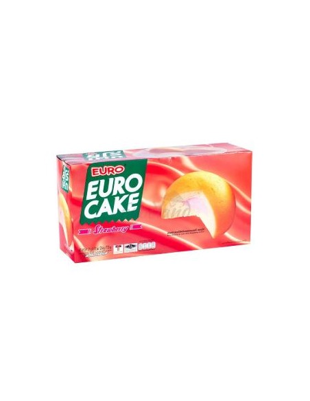 CUSTARD FRAISE EURO CAKE 204G