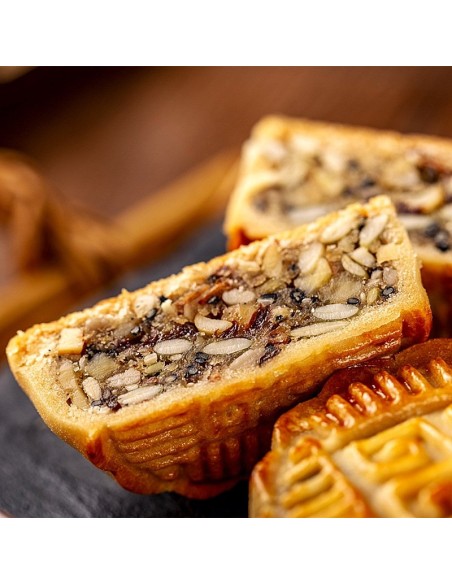 GATEAU LUNE 5 GRAINES YB 750G 4 PIECES/ BOITE