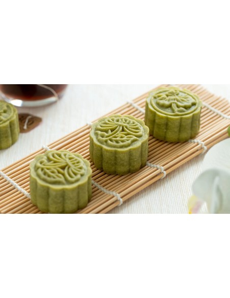 GATEAU LUNE THE VERT TRA XANH TAN HUE VIEN 200G*4/BTE