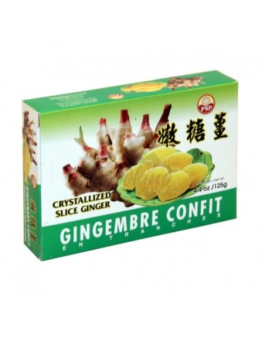 GINGEMBRE CONFIT PSP 10LB*4/CT