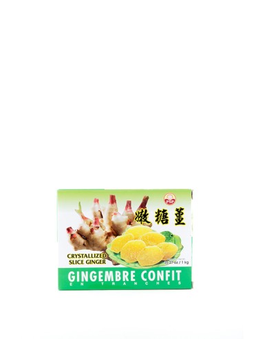 GINGEMBRE CONFIT PSP 1KG*20/CT