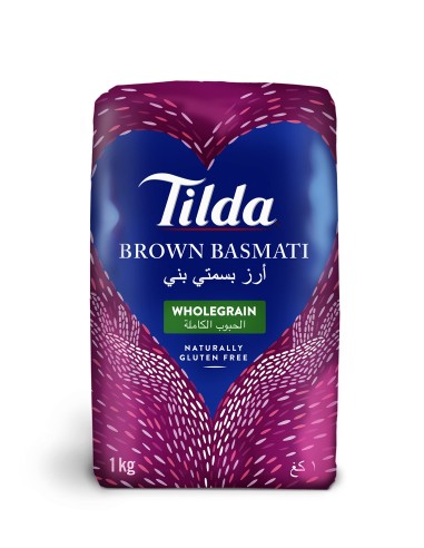 RIZ BASMATI BRUN TILDA 1KG