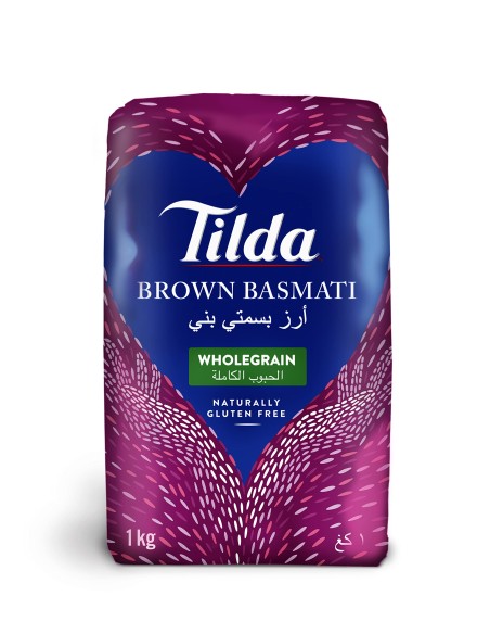 RIZ BASMATI BRUN TILDA 1KG
