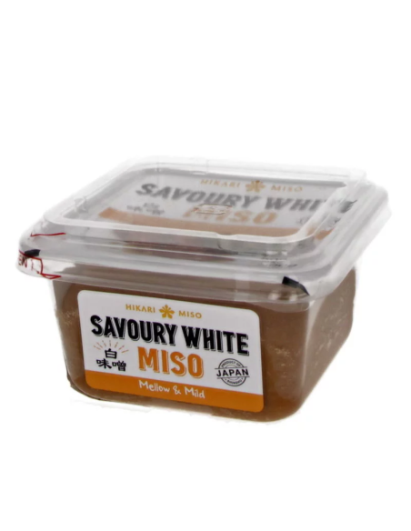 PATE SOJA BLANC MISO HIKARI 300G*8/CT
