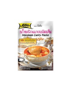 PATE CURRY MASSAMAN LOBO 50G*12/CT