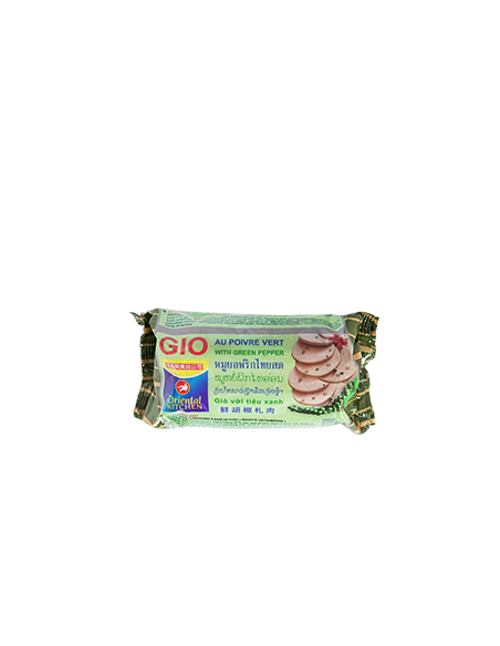 PATE PORC GIO POIVRE VERT ORIENTAL 500G