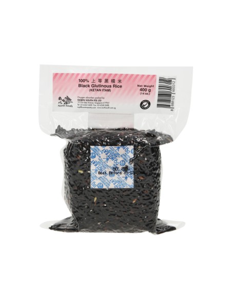 RIZ GLUANT NOIR NORTH SOUTH 400G