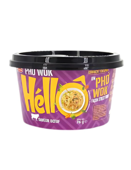 NOUILLE SAUTE A.BOEUF PHO WOK ACECOOK 76G