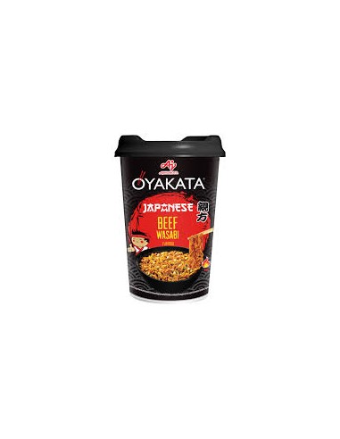NOUILLE INST CUP BOEUF WASABI OYAKATA 96G*8/CT
