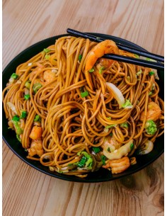 TR NOUILLE SAUTEE CREVETTE  1KG