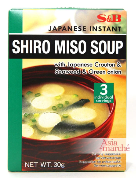 SOUPE MISO SetB SHIRO JAPON 30 G