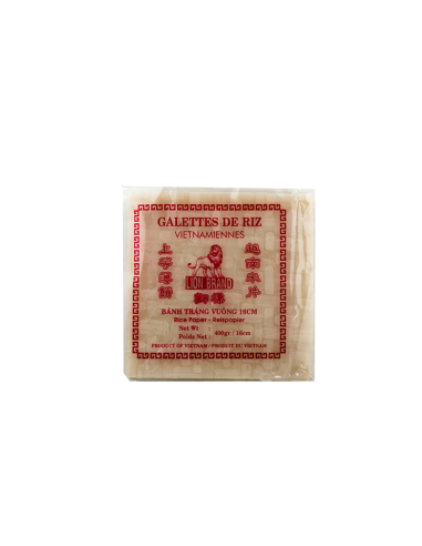 GALETTE LION 19CM CARRE 400G*50/CT