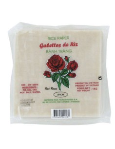 GALETTE RED ROSE 19CM CARRE 1KG*20/CT