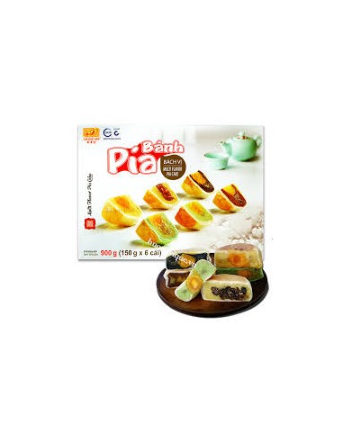 GATEAU BANH PIA MIXTE BACH VI 150G*6