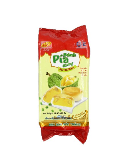 GATEAU BANH PIA DURIAN H.MUNGO 400G
