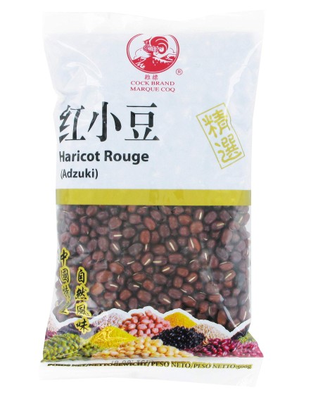 HARICOT ROUGE AZUKI COQ 500G