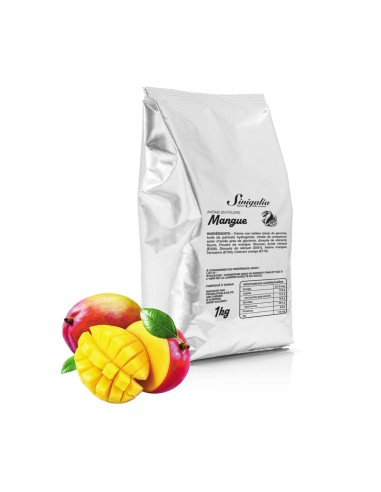 PREPARATION POUDRE BUBBLE TEA AROME MANGUE 1KG