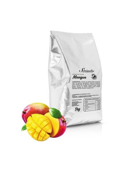 PREPARATION POUDRE BUBBLE TEA AROME MANGUE 1KG