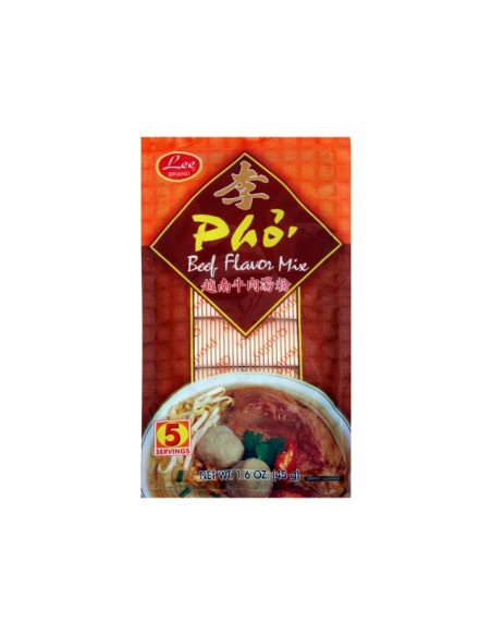 PREPARATION SOUPE PHO BŒUF LEE BRAND 45G