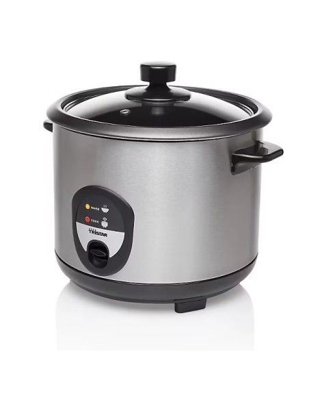 CUISEUR DE RIZ INOX 1.5L NOIR 19356 TRISTAR