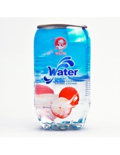 EAU PETILLANTE AROMATISE LYCHEE COQ 350ML*24/CT