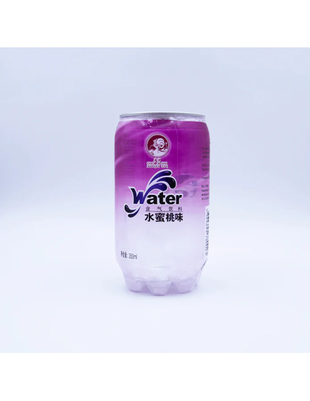 EAU PETILLANTE AROMATISE PECHE COQ 350ML*24/CT