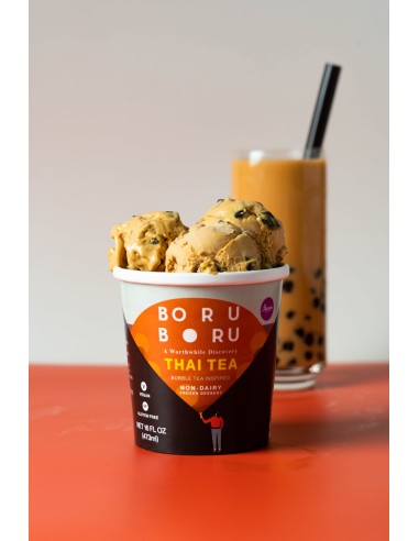GLACE THE VERT GENMAICHA AV PERLE TAPIOCA BORU 473ML
