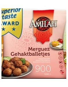 BOULETTES DE MERGUEZ SURGELÉS AMILAH 900G