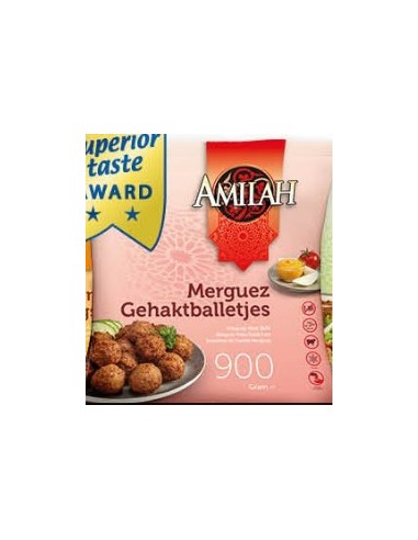 BOULETTES DE MERGUEZ SURGELÉS AMILAH 900G*11/CT