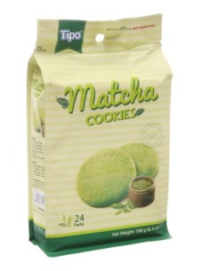 COOKIE MATCHA TIPO 180G*24/CT