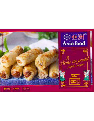 NEM POULET LD ASIA FOOD 8P