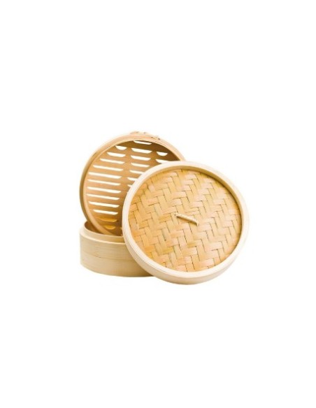 SET PANIER VAPEUR BAMBOU 30CM