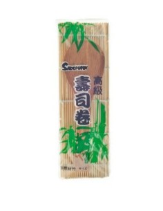 NATTE BAMBOU SUSHI AVEC CUILLERE SHADOMAN