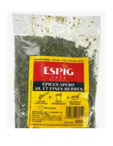 EPICES APERO AIL ET FINES HERBES ESPIG 100G