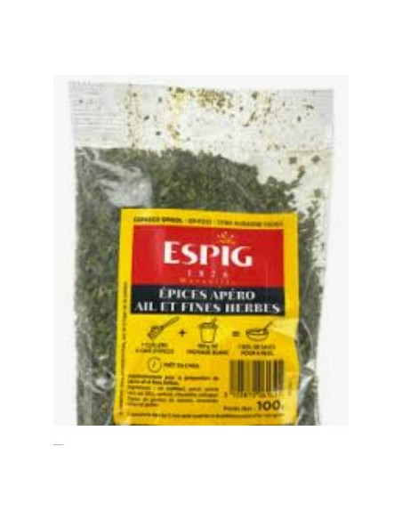 EPICES APERO AIL ET FINES HERBES ESPIG 100G