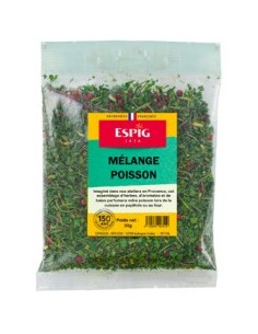 HERBES AROMATES POISSON ESPIG 100G