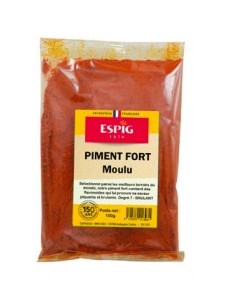 PIMENT FORT MOULU 100G ESPIG